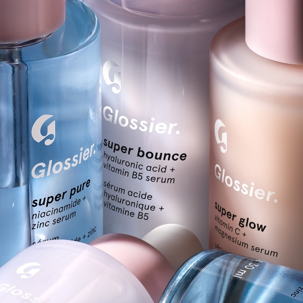 BNWOB glossier super set